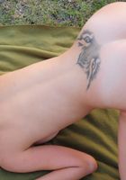 ATK Exotics: Aixa (Hairy Aixa gets naked outside)