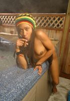 Sexy black babe Alexis smokes out and teases with her hairy pussy, Alexis (ale069) ATK Exotics: Alexis (Sexy black babe Alexis smokes out and teases with her hairy pussy)