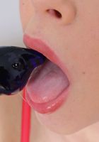 ATK Petites: Alexa Nova (Alexa slides her toy into her pink snatch)