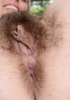 ATK Natural & Hairy: Alicia Silver (Alicia waves her mature bush at the camera)