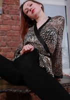 ATK Petites: Alice (Hairy Russian Alice spreads her bush)