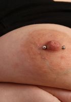 ATK Natural & Hairy: Alice Hodges (Alice works out and spreads her big bush)