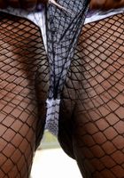 ATK Exotics: Ana Foxxx (Black model Ana shows off her pussy)