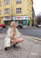 ATK Archives: Angelina (Angelina Wanders Around Town and Exposes Herself)