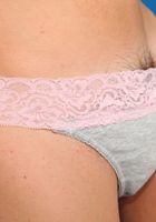 ATK Petites: Sasha K (Hairy Angie spreads her bush)