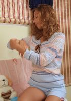 ATK Natural & Hairy: Manita (Manita waves her bush at the camera.)