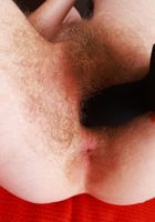 ATK Natural & Hairy: Apricot Pitts (Apricot Pitts Dildo and Fishnet Lingerie)