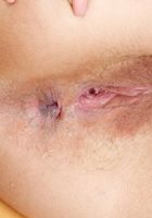 ATK Natural & Hairy: Pressley Carter (Pressley spreads her pink furry clam)