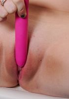 ATK Galleria: Ashley Shannon (Ashley Shannon toys her tight pink slit)