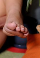 ATK Galleria: Ashley Storm (Ashley Storm quickly shows off her shaved pussy and amateur body)