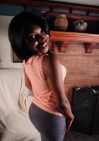 ATK Exotics: Ashton Devine (Ebony Ashton spreads her ass)