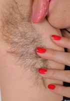 ATK Natural & Hairy: Aali Rousseau (Aali spreads her hairy pussy and tight pink asshole.)