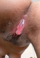 ATK Natural & Hairy: Aali Rousseau (Aali spreads her creamy hairy pussy)