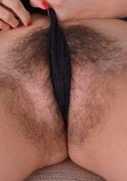 ATK Natural & Hairy: Aali Rousseau (Aali spreads her hairy twat.)