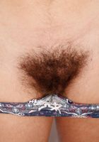 ATK Natural & Hairy: Aali Rousseau (Aali smiles big and spreads her hairy twat.)