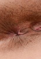 ATK Natural & Hairy: Avi Love (Avi spreads her young furry pussy)