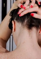 ATK Archives: Barb (Super cute and hairy barb spreads her pussy)