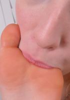 ATK Natural & Hairy: Blair Summers (Trillium and Blair play footsies.)