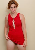 ATK Archives: Jodi Taylor (Bree shows off her hot red dress and naked pussy)