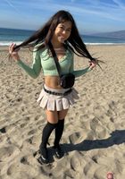 ATK Galleria: Brianna Arson (Brianna loves flashing her pussy on the beach)