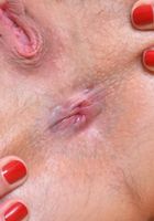 ATK Natural & Hairy: Cadence Lux (Cadence spreads her milky thighs.)