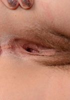 ATK Natural & Hairy: Cali Hayes (Cali waving her hairy pink stick stroker around.)