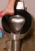 ATK Archives: Carmen (Hot and naughty coed Carmen strips and does some watersports)