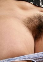 ATK Natural & Hairy: Cora (Cora spreads her creamy hairy snatch.)