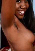 ATK Natural & Hairy: Nina Devon (Super sexy black model Nina spreads her bush)