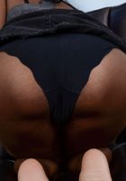 ATK Petites: Nina Devon (Ebony Nina spreads her legs)