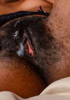 ATK Petites: Nina Devon (Hairy black model Nina gets her pussy fucked)