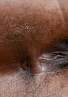 ATK Natural & Hairy: Janelle Taylor (Janella spreads her big round ass and dark wild fur)