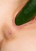 ATK Galleria: Elle (Elle loves to play with food masturbating using a cucumber)