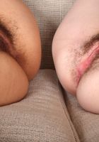 ATK Natural & Hairy: Emma Evins (Emma and Blair spread their horny hairy holes.)