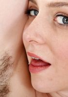 ATK Natural & Hairy: Emma Evins (Emma shows off her tight pink spots.)