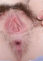 ATK Natural & Hairy: Emma Evins (Emma Evins stripping out of black lingerie.)