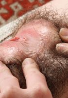ATK Natural & Hairy: Emma Evins (Emma spreads it and gapes)