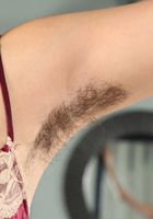 ATK Petites: Eris Vespera (Hairy and exotic Eris takes off her lingerie)