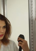 ATK Petites: Erika Kortni (Erika spreads her hairy twat and fingers herself)