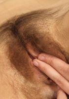 ATK Petites: Erika Kortni (Erika spreads her hairy twat and fingers herself)