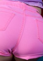 ATK Exotics: Gensen Giavanni (Sexy brunette Gensen Giavanni can barely keep her top on)