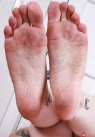 ATK Natural & Hairy: Gigi (Gigi pulls those panties aside for a hairy treat)