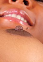 ATK Exotics: Serenity Evans (Ebony Serenity spreads her ass)