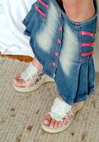 ATK Archives: Ildiko (Blonde babe Ildiko gets naked and teases with her feet and pussy)