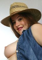 ATK Archives: Inga (Sexy amateur Inga strips and spreads her shaved pussy)