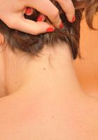 ATK Archives: Iris (Hairy coed Iris shows off her fur)