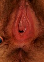 ATK Archives: Iris (Hairy coed Iris spreads her pussy)