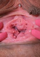 ATK Natural & Hairy: Jaye Summers (Jaye pulls her pink hairy butterfly apart)