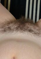 ATK Natural & Hairy: Jessica Biel (Jessica bends over and spreads her big hairy twat.)