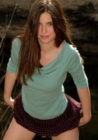 ATK Natural & Hairy: Josie (Beautiful, young Josie Upskirt Spreads)